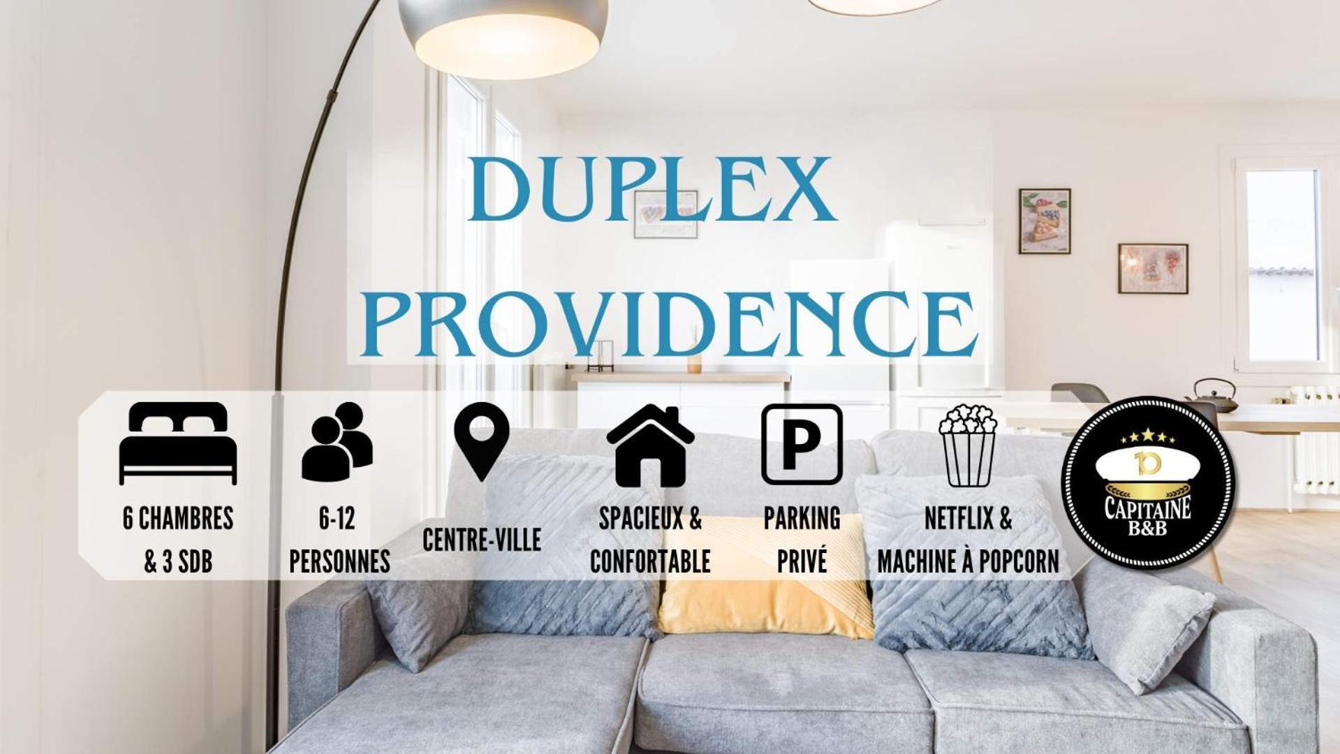 Duplex Providence - Ideal Groupe - Confort - Parking Prive ทรัวส์ ภายนอก รูปภาพ